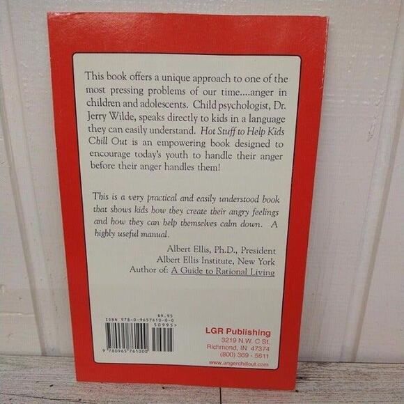 Hot Stuff to Help Kids Chill Out‎ - The Anger Management Book - Vtg 1997 - PB - Picture 2 of 12